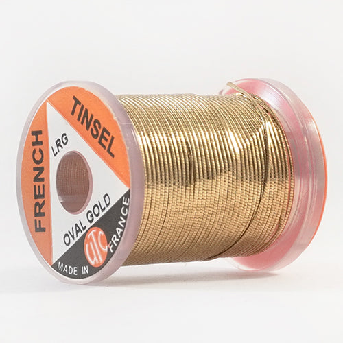 UTC French Tinsel LG Oval Gold — Sportfiskeboden