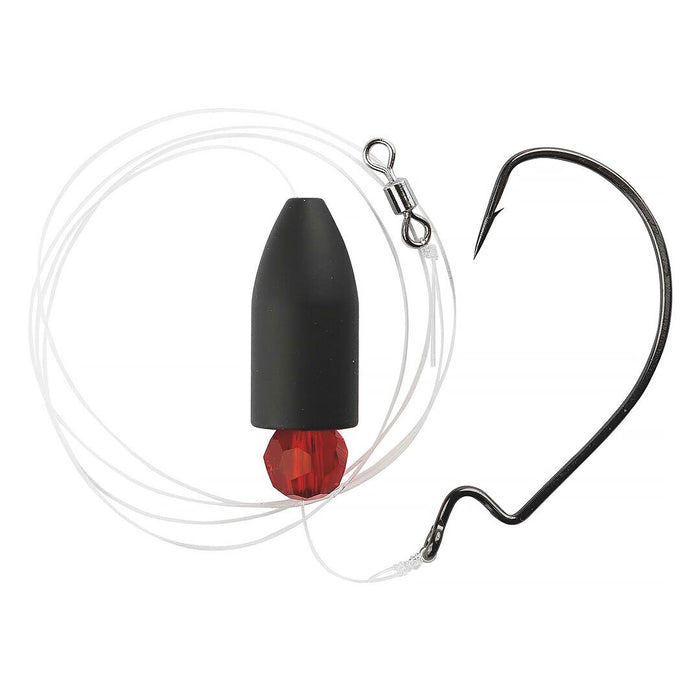 Darts - Färdig Texas-rig med mässing-bulletweight