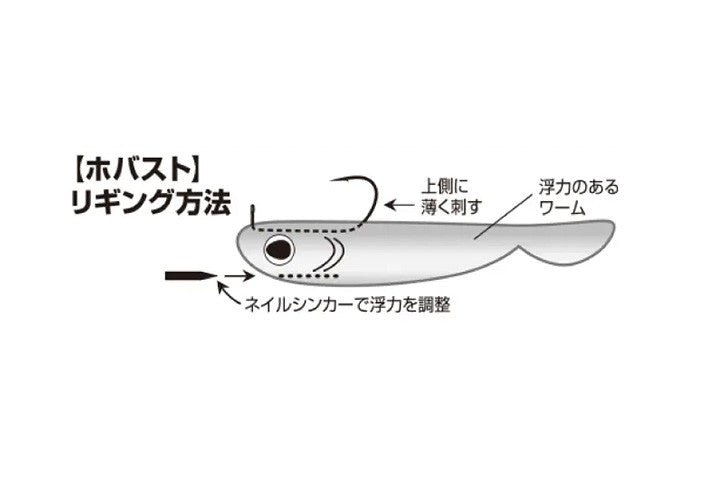 Ryugi - Hover Shot FG - Weedless Strolling-krok