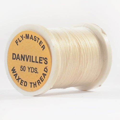 Danville's Waxed Thread 50 yds - White