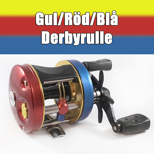 Custom Ambassadeur 5601 Gul Röd Blå