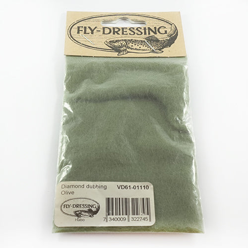 Flydressing - Diamond Dubbing - Dubbing - Olive