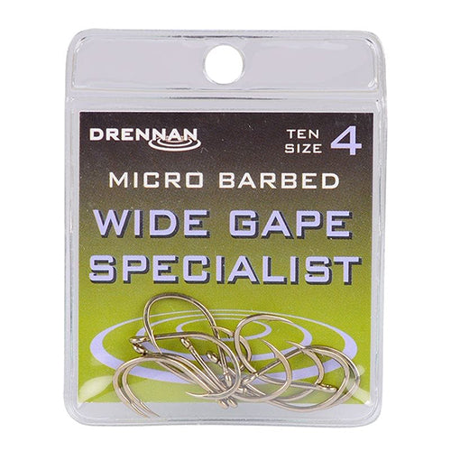 Drennan Micro Barbed - Wide Gape Specialist