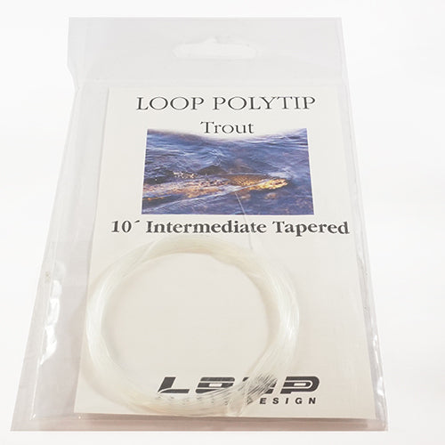 Loop - Polyltip Trout 10' Tapered - Intermediate - Flugfisketafsar