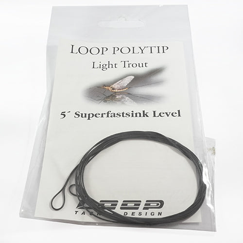 Loop - Loop Polyltip Light Trout Leader 5' - Super Fast Sink - Flugfisketafsar