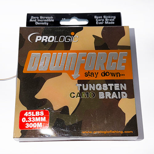 Karpfiske - Fiskelina - Prologic Downforce "Tungsten Camo" - 300 m