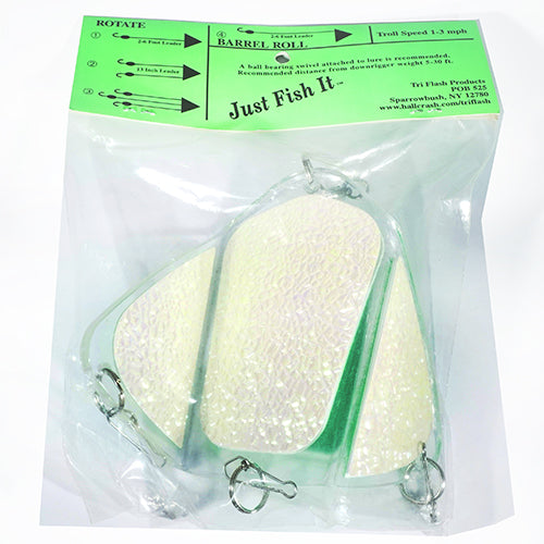 Tri Flash - Triangular Flasher With Three Holes