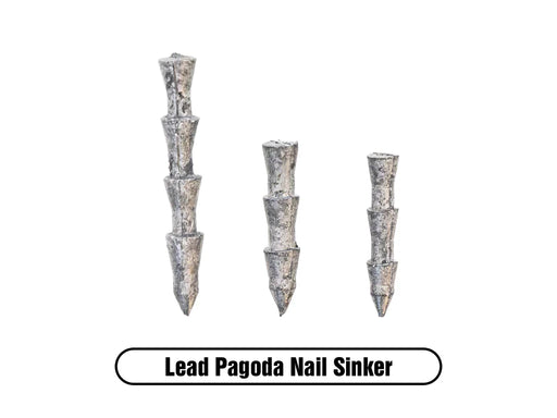 XZone - Lead Pagoda Nail Sinker