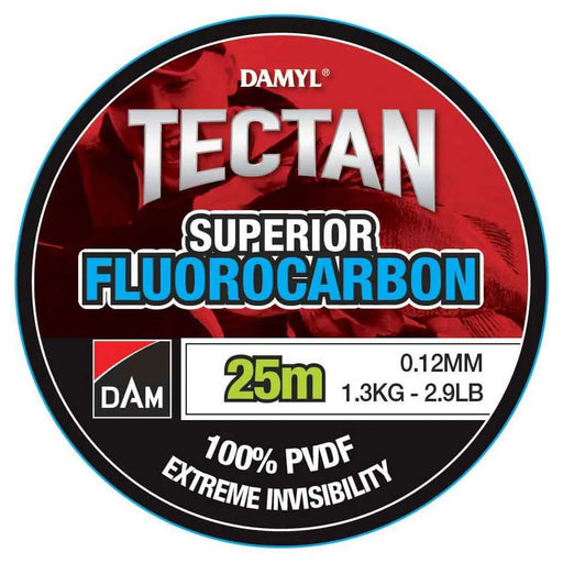 DAM - Damyl Tectan Superior Fluorocarbon - 25 m, 0,25 mm, 4,6 kg