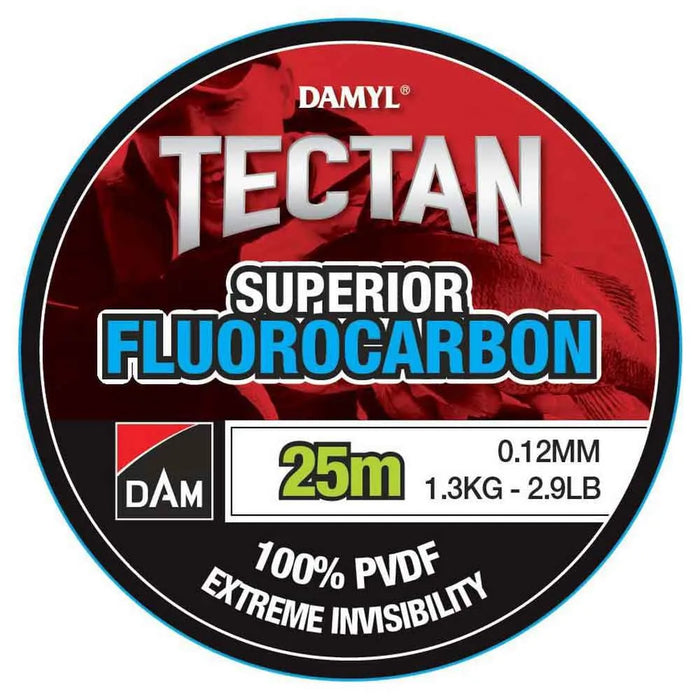 DAM - Damyl Tectan Superior Fluorocarbon - 25 m, 0,25 mm, 4,6 kg