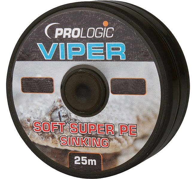 Viper Soft Super PE Sinking - 25 m, 25 lbs, Camou