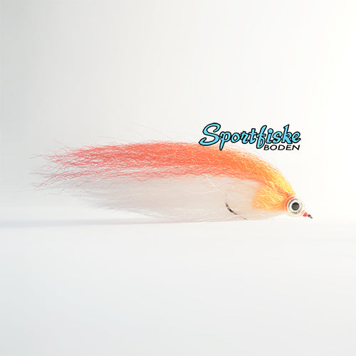 Pike Fly Baitfish - Red White