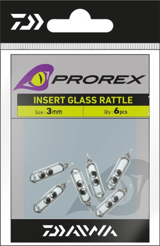 Prorex insert glass rattle - 3mm