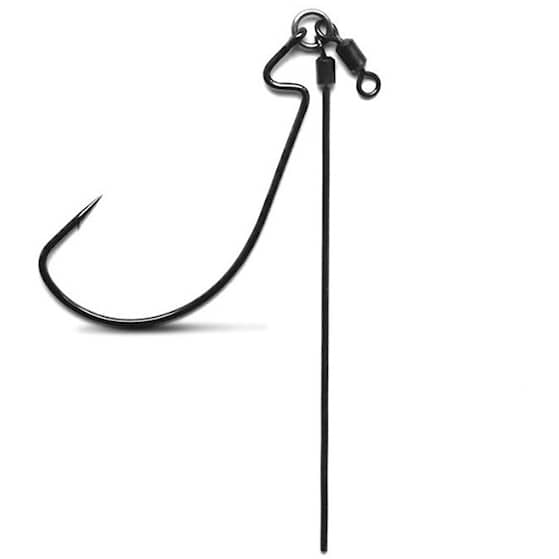 VMC Tokyo Rig Gancio 5/0 Nichel Nero (2 Pezzi): Per Pesca A Bait, High Performance